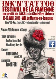 Ink n Tattoo Festival de la Famenne #9 (2026) 2 May 2026