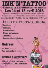 Ink n Tattoo Festival de la Famenne #9 (2026) 2 May 2026