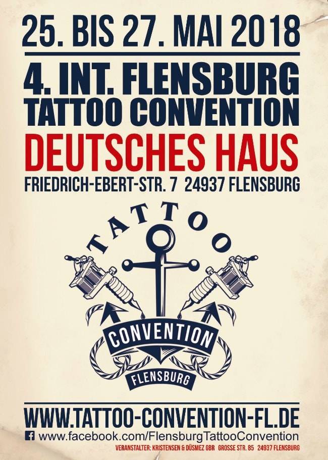 Flensburg Tattoo Convention 2018 Poster