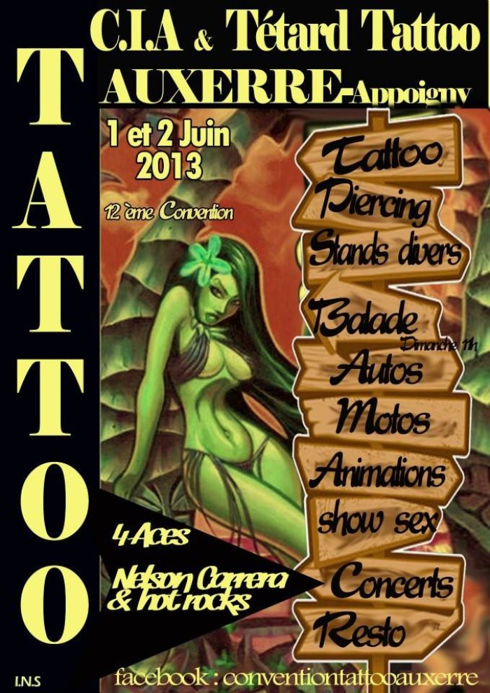 Auxerre Tattoo Show #18 1 June 2019