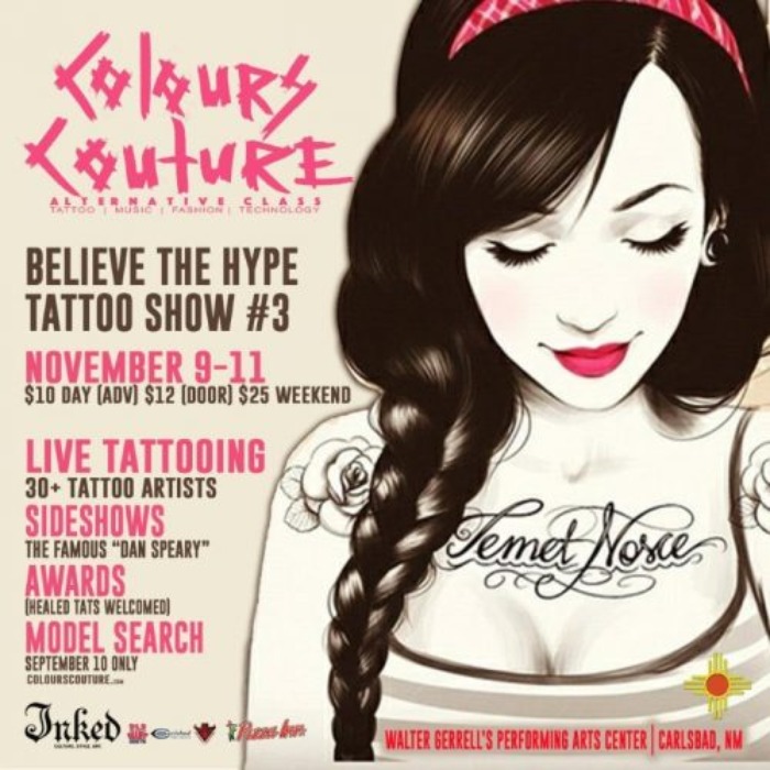 Colours Couture Tattoo Show New mexico september 2018