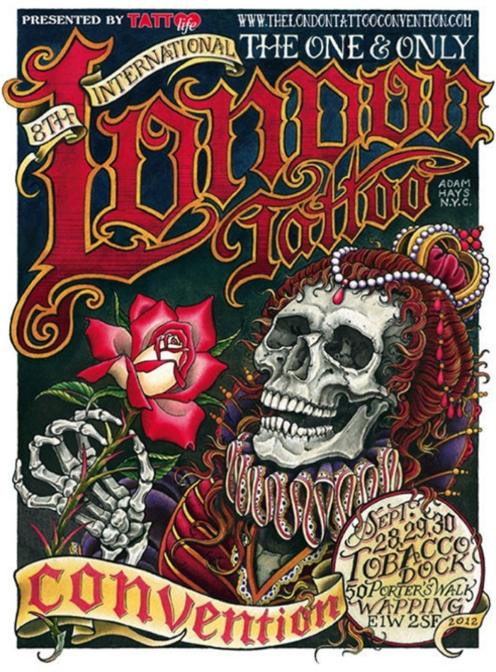 London Tattoo Convention 2012 Poster (2)