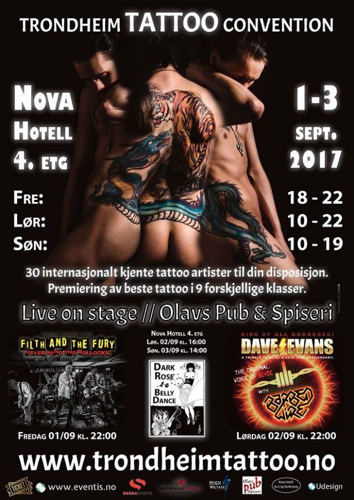 Trondheim Tattoo Convention #19 30 August 2019
