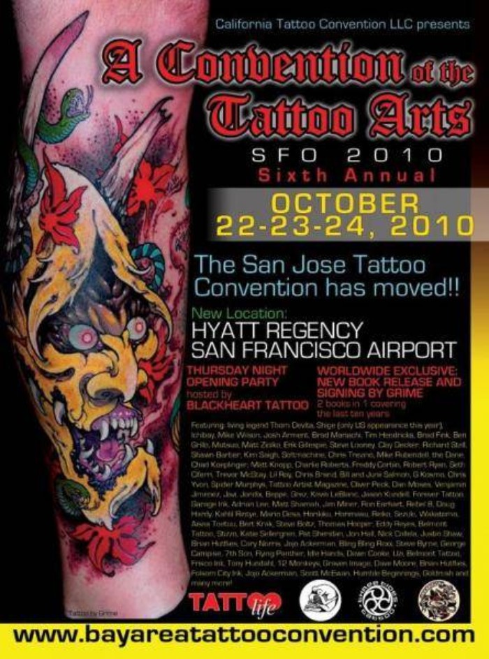 Bay Area Tattoo Convention #15 18 October 2019
