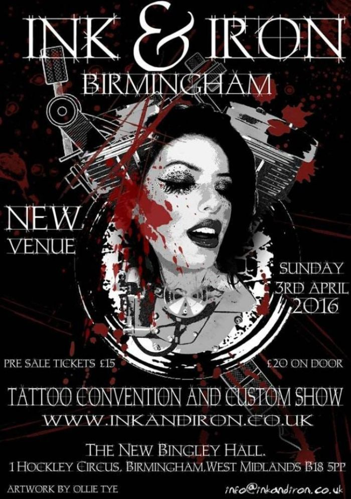 Ink & Iron Tattoo Convention Ink & Iron Tattoo Convention 3 April 2022