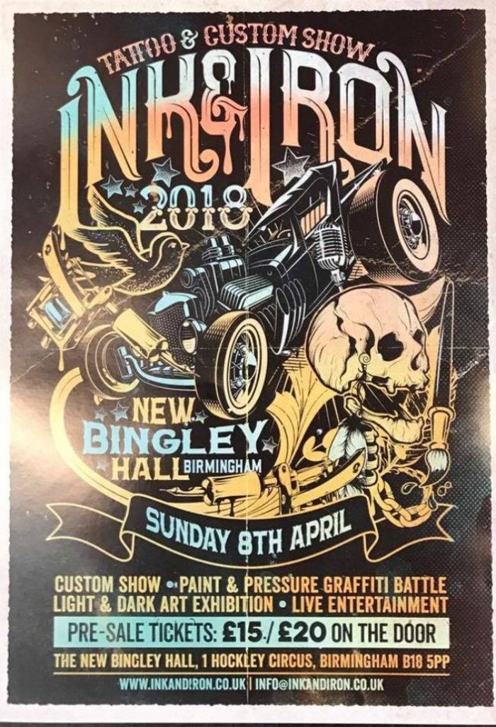 Ink & Iron Tattoo Convention Ink & Iron Tattoo Convention 3 April 2022