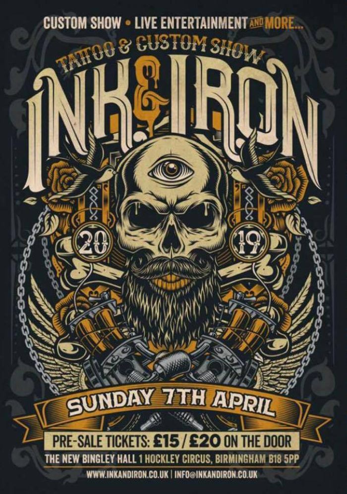 Ink & Iron Tattoo Convention Ink & Iron Tattoo Convention 3 April 2022