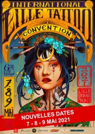 Lille Tattoo Convention 2021 poster