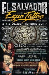 El Salvador Expo Tattoo 1 November 2025