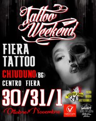 Chiuduno Tattoo Convention Ottobre 2021 Italy