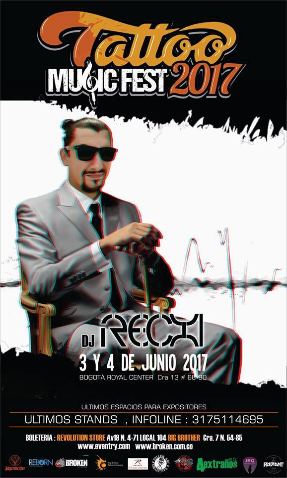 Colombia Tattoo Music Fest #8 18 May 2024