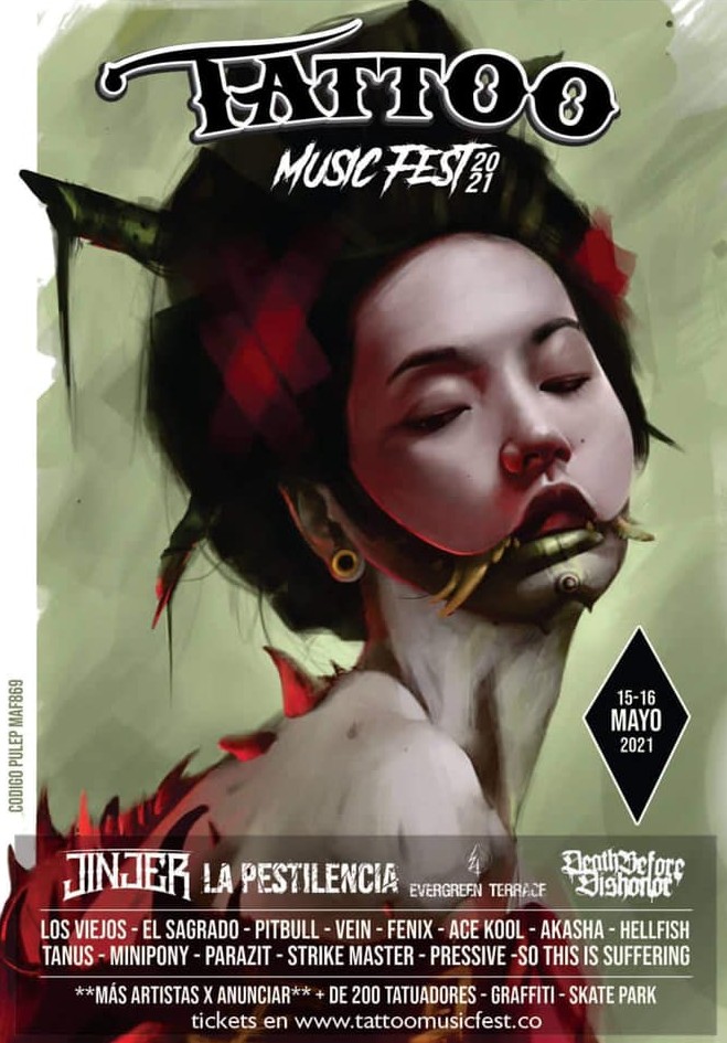 Colombia Tattoo Music Fest #8 18 May 2024