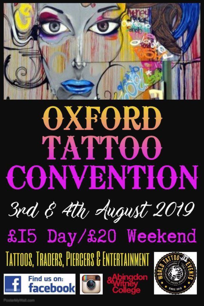 Oxford Tattoo Convention 14 August 2021