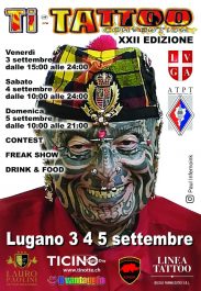 Ti-Tattoo Convention Lugano #26 Ti-Tattoo Convention Lugano #26 5 September 2025