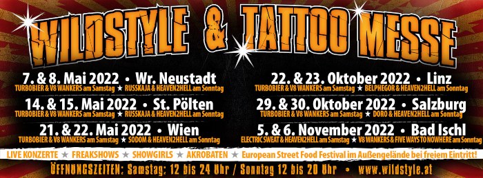 Wildstyle Tattoo Messe Tour 2022