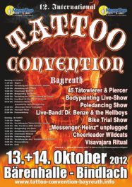 Bayreuth Tattoo Convention 10 October 2026