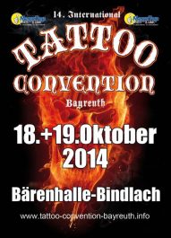 Bayreuth Tattoo Convention 10 October 2026