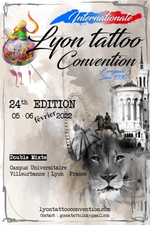 Lyon Tattoo Convention 5 February 2022