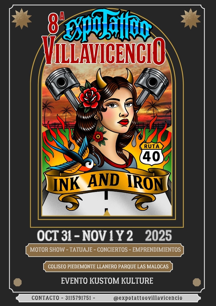Villavicencio Tattoo Expo 31 October 2025