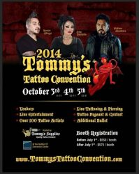 Tommy's Tattoo Convention #13 10 October 2025