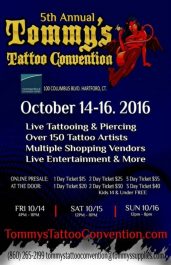 Tommy's Tattoo Convention #13 10 October 2025