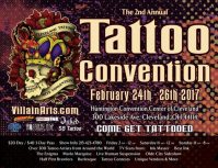 Cleveland Tattoo Arts Convention #9 23 February 2024