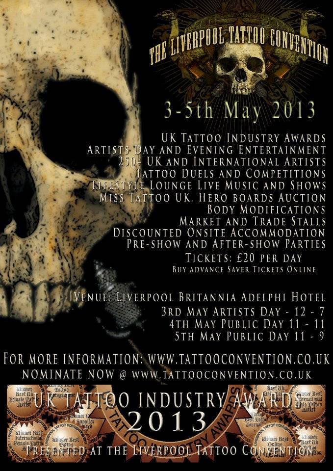 Liverpool Tattoo Convention #15 2 June 2023