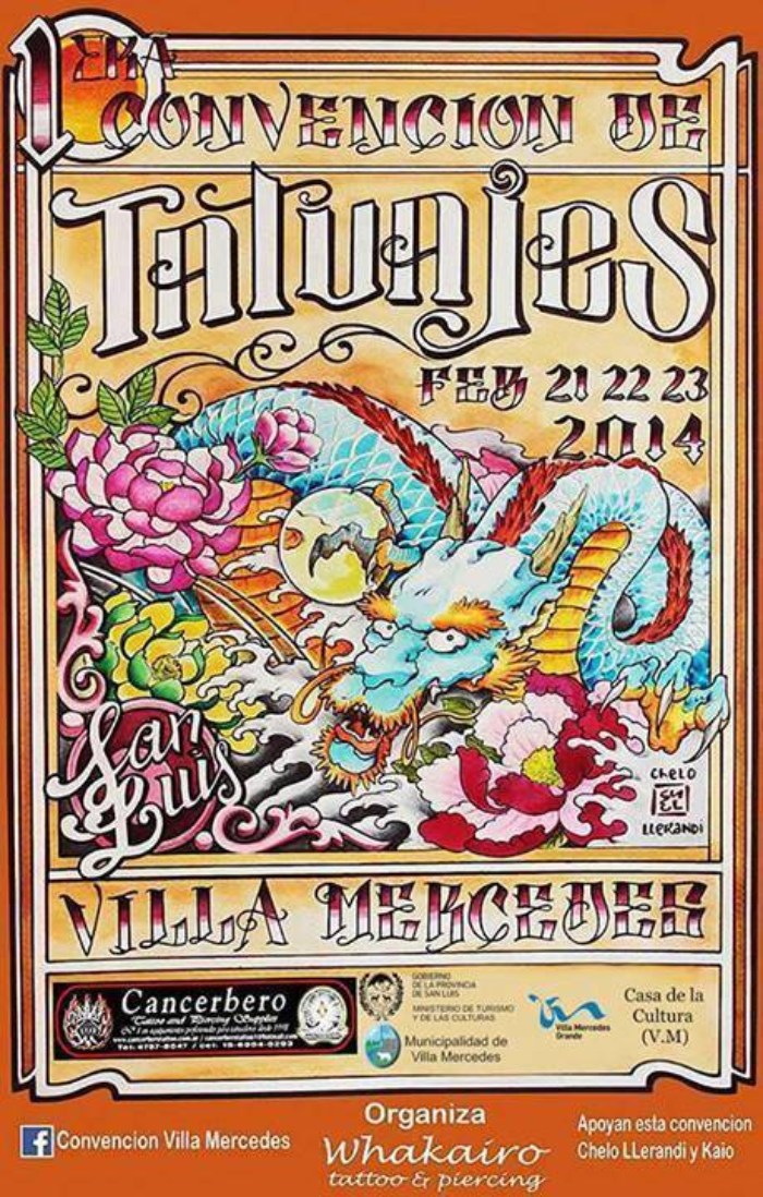 Convencion de Tatuajes Villa Mercedes #4 13 May 2022