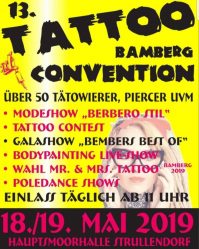 Bamberger Tattoo Convention 16 May 2026