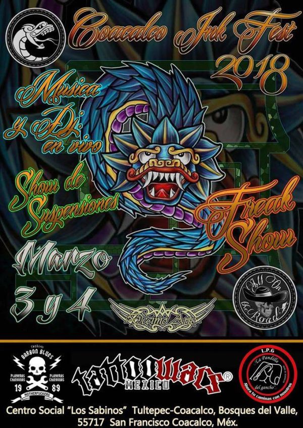 Ink Fest Coacalco #4 18 June 2022