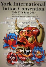 York Tattoo Convention #14 (2026) 20 June 2026