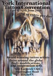 York Tattoo Convention #14 (2026) 20 June 2026