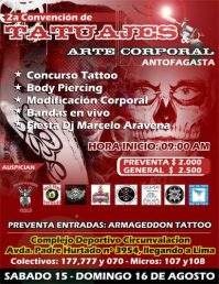 Convencion de Tatuajes Antofagasta Convencion de Tatuajes Antofagasta 2009