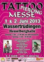 Tattoo Messe Wassertrüdingen Tattoo Messe Wassertrüdingen 29 November 2025