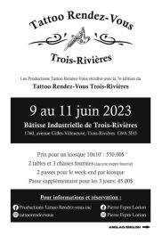 Tattoo Convention Rendez-Vous 2023