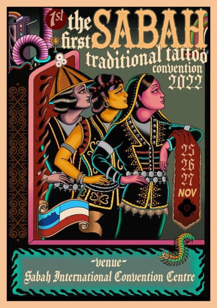 Sabah Traditional Tattoo Convention 2022
