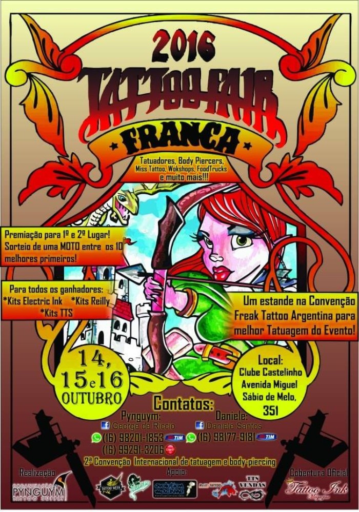 Franca Tattoo Fair #6 19 August 2022