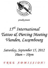 Vianden Tattoo Convention #23 19 October 2024
