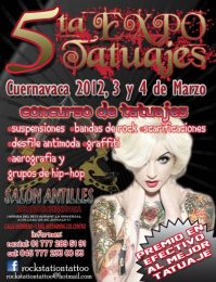 Cuernavaca Tattoo Fest Jiutepec (2026) 18 April 2026