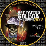 Art tattoo Bolivia convention 2022