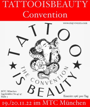 TattooIsBeauty Convention 19 November 2022