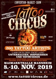 Tattoo Circus Rhein-Neckar 8 November 2019