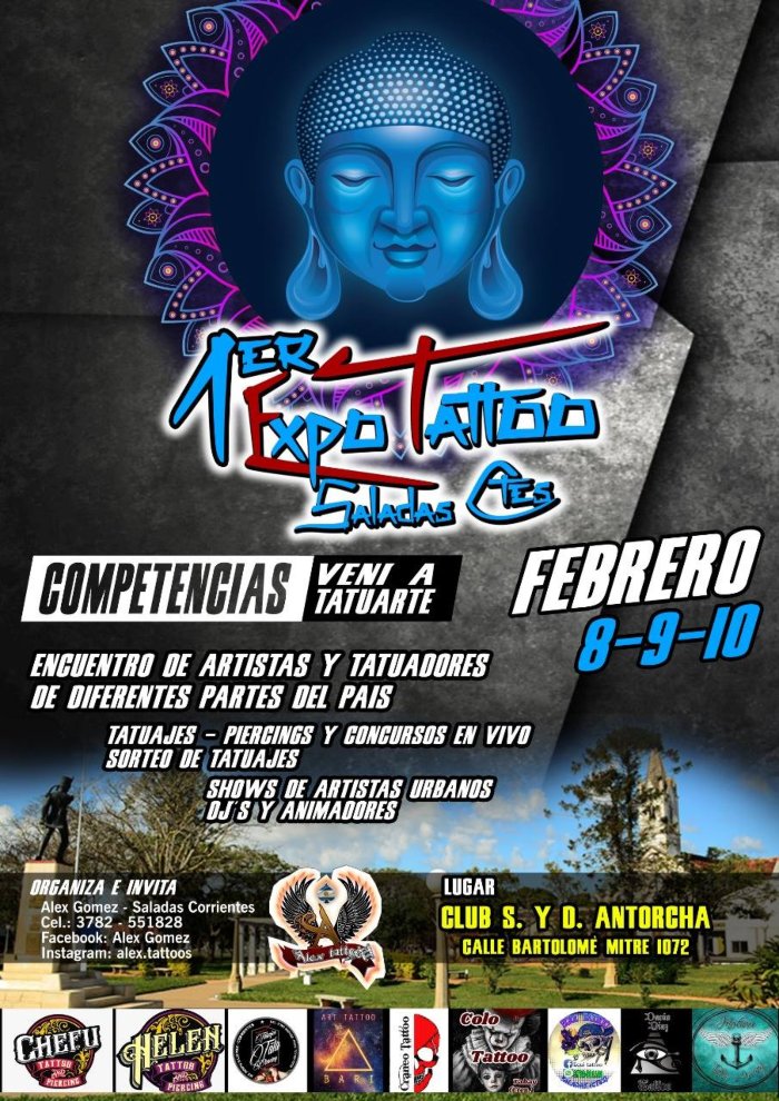 Convención De Tatuajes Saladas Corrientes 2019