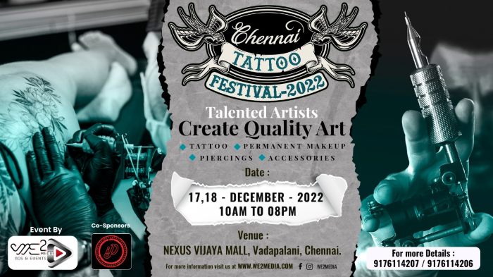 Chennai Tattoo Festival 2022