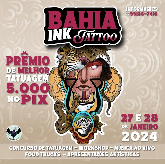 Bahia Ink Tattoo #6 27 January 2024