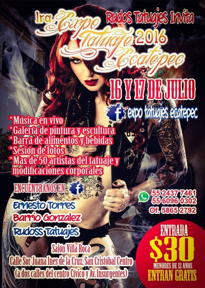 Ecatepec Tattoo Expo #5 17 June 2023