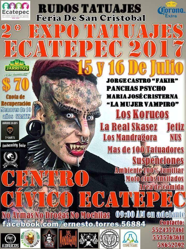 Ecatepec Tattoo Expo #5 17 June 2023
