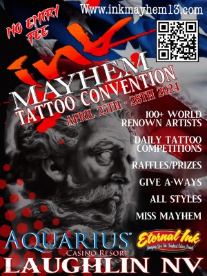 Ink Mayhem Tattoo Convention #16 25 April 2024