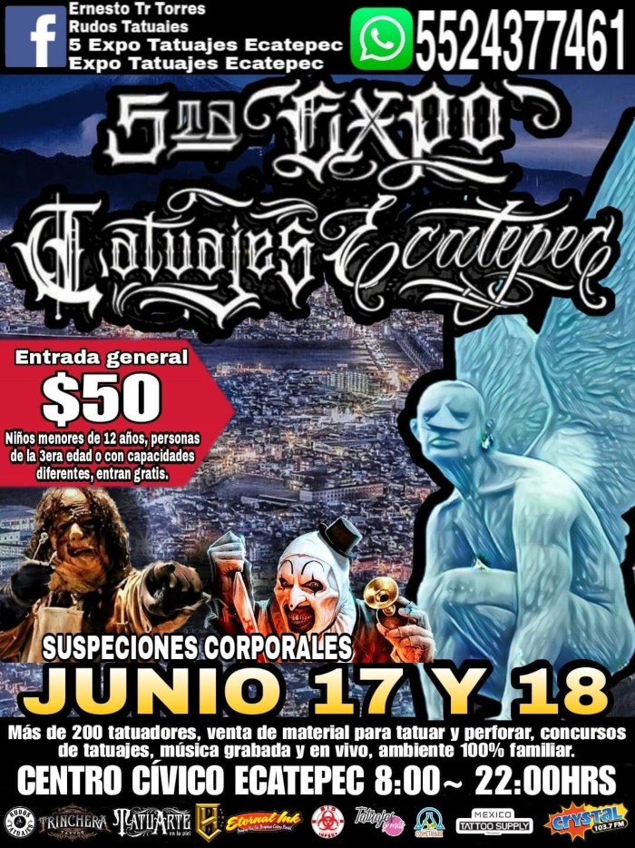 Ecatepec Tattoo Expo #5 17 June 2023