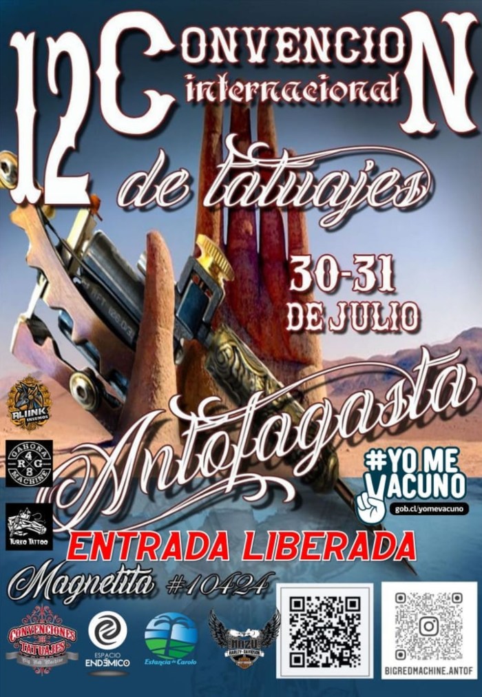 Convencion de Tatuajes Antofagasta Convencion de Tatuajes Antofagasta 30 July 2022